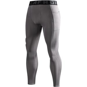 LAFROI Men's Quick Dry Cool Compression Fit Tights Leggings Waistband-YSK08 (Large, Pocket Grey) LAFROI Men's Quick Dry Cool Compression Fit Tights Leggings Waistband-YSK08 (Large, Pocket Grey)