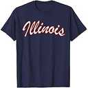 70s Vintage Retro Chicago Illinois Throwback Gift T-Shirt , 2XL