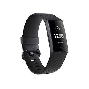 Fitbit Charge 3 Fitness Activity Tracker, Graphite/Black, one Size, 0.06 Pound