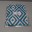 Smiry Rectangle Table Cloth Cover, Waterproof Elastic Fitted Picnic Tablecloth for 5 Foot Tables, Wipeable Flannel Backed Vinyl Tablecloths for Camping, Dining, Outdoor (Teal, 30" x 60")