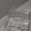 LARGER Compartment - Stackable Water Bottle Organizer Holder - for Stanley & Others' Large Tumbler - Clear Wine Rack, Cup Bottle Holder for Cabinet Home Countertop Fridge Pantry Shelf, 3 Tier Hold 9