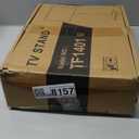 Rfiver Swivel Floor TV Stand with Mount for 32-60 inch TVs up to 88 lbs, Height Adjustable Tall TV Stand with Wood Base, Saving Space Design for Bedroom, Living Room and Corner, Max VESA 400x400mm (Black)