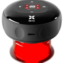 REVO The Original 4-In-1 Smart Cupping Therapy Massager, Red Light Therapy for Targeted Pain Relief, Knots, Aches, Muscle Soreness, Circulation & Tighter Skin, Portable Cupping Kit
