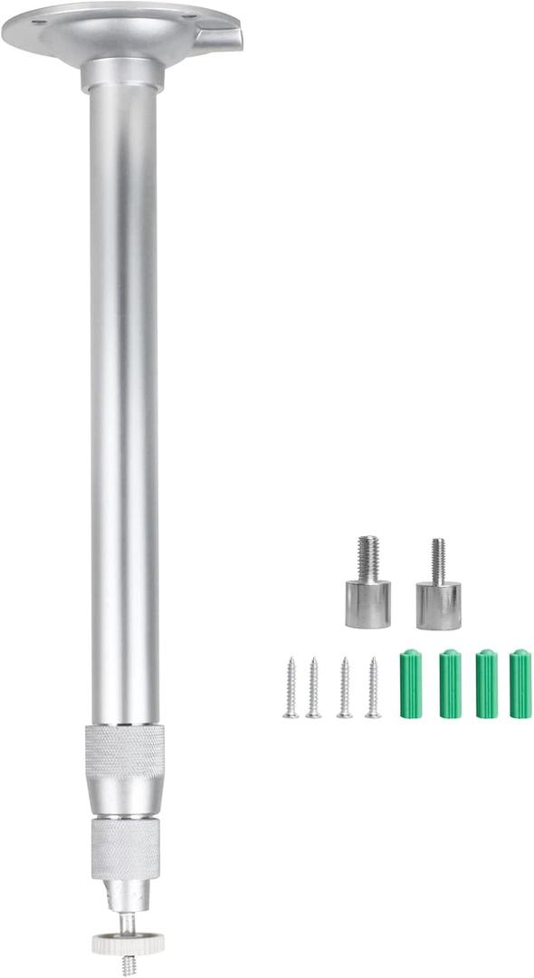 Universal Projector Mount - Extendable Height 15-24in Wall Hanger for DLP & Video Projector