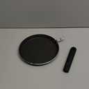 Crepe Pan, Dosa Pan, 8.7 inch Nonstick Crepe Pan, Dosa Tawa Tortilla Pan, Induction Compatible (black)
