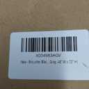 Cordless Roller Shades for Windows Blackout Window Blinds Thermal Insulated Privacy Protection for Day and Night, Inside or Outside Mount for Home Office Bathroom (48" W x 72" H, Light Gray)