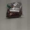 Parthea Women's Elegant One Shoulder Long Formal Sparkly Dresses Sequin High Split Evening Wedding Guest Party Maxi Dress (8-10, Brown)