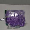 Girls Purple Wig Kids Long Purple Straight Pigtail Wig Heat Resistant Synthetic Wigs with Wigs Cap