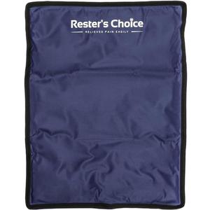 Ice Pack for Injuries Reusable, Soft Gel Flexible - (Large: 11"x14.5") for Hip, Shoulder, Knee, Back - Comfy Cold Pack Compress for Swelling, Bruises, Surgery (Dark-Blue, 1 Pack)