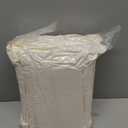 HaloRest Faux Fur Throw Blanket for Couch, Ultra Soft Cozy Plush Striped Fluffy Blankets for Bed, Luxury Warm Fuzzy LivingRoom Home Decor & Gifts(50" x 70", Cream White)