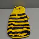 Selena Cat Bee Antennae Costume Hoodies Cute Bee Stripes Dog Kitten Puppy Pet Apparel (X-Large,Yellow&Black)