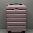 Wrangler Hardside Spinner Carry-On Luggage, Lilac, 22-Inch