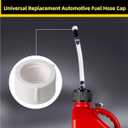 12pcs Racing fuel jug hose Cap- For Dust,Vent,vp racing fuel jug 5.5 gallon,vp racing fuel jug cap,gas can vent caps,gas can caps,fuel can,Gasoline Tank and Tank Etc Hose cap Replacemen.