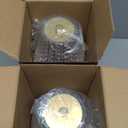 Liliful 2 Pcs LED Portable Cordless Table Lamp Touch Battery Operated Rechargeable Gold Desk Lamp 3 Color Dimmable for Bedroom Living Room Dining (Gold,Classic Style)