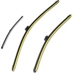 YUXIVCNE 61615A0B571 Front & Rear Windshield Wipers Blades Compatible with BMW iX I20 2021 2022 2023 2024 2025, 22" and 28" Wiper Blades 3 Pack