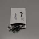 24 Pack Brick Hook Wall Clips Installed Require More Than 1/8" Brick Gap Fits 2-1/4 to 2-2/5 Inch High Bricks Mounting Without Drilling for Outdoor Hanging Wire Wreath (Black)