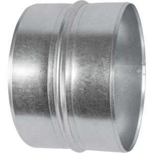 6'' Inch Galvanised Steel - Metal Duct Connector, Straight Pipe Coupler