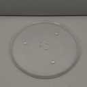 Microwave Plate Replacement 12.5 for GE WB39X10003 Samsung DE74-20015G Microwave Glass Plate - Rotating Glass Microwave Turntable Plate Oven Spinning Dish Tray For Better Reheating and Cooking