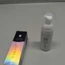 V-White Foam Teeth Whitening Toothpaste - Organic Toothpaste Fluoride Free, Alcohol Free, pH Balanced - Deep Cleansing, Stain Removal, Travel Friendly, for Kids & Adults (Large, Natural) (1.69 Ounce (Pack of 1))