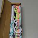 Closet Organizers and Storage,College Dorm Room Essentials,Pack of 6 Multifunctional Organizer Magic Space Saving Hangers with 9 Holes Storage Organization for Wardrobe Closet