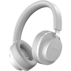 Noise Cancelling Headphones Wireless Bluetooth, Over Ear Headphone Bluetooth with Microphone, Cancelling Wireless Headphones Over Ear, 65h Playtime, Clear Calls, Comfort Fit for Travel (Grey)
