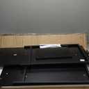 Sweetcrispy L Shaped Desk - Computer Desk Corner Desks Gaming Desk PC Table with CPU Stand Side Bag for Home Office Dorm Sturdy Writing Workstation, Black, 50-Inch