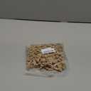 JOICEE 120 Pcs Christmas Mini Burlap Bows, Small Burlap Ribbon Bows Linen Bows DIY Craft Farmhouse Home Decoration for Home Xmas Trees Gifts Sewing Decor