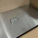 BEAMNOVA Commercial Grease Trap 25lbs Stainless Steel Interceptor, Side Inlet for Restaurant Home Kitchen Tools, 400 Ounce
