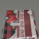 XCHI Plaid Love Hearts Valentine’s Day Tablecloth Rectangle Table Cloth Washable Table Covers for Indoor Outdoor Dining Home Party Decorations 60x84 Inch