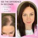 Isaic Hair Toppers for Women 24 Inch Synthetic Hair Pieces, 360° Clips In and Adjustable Bandage Layered Toppers, Toppers Hair Pieces Add Volume for Thinning Hair and Daily Use (Brown Black)