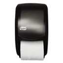 Tork Twin Toilet Paper Roll Dispenser Smoke T24, Modern Look, 55TR