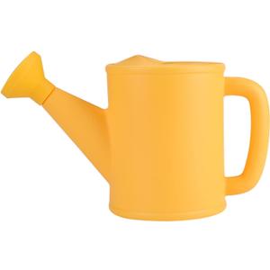 Small Watering Can for Kids, 700ml/23.7 Oz Plastic Watering Can for Indoor Plants Garden Flower (Yellow)