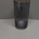 Ins Modern Glass Vase Crystal Gray Glass Vase for Home Office Decor (Crystal Grey) (7.9inX3.9in)