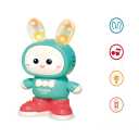 Lighting Electric Simulation Swing Dancing Sound Light Rabbit Toys