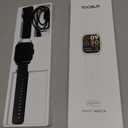 TOOBUR Smart Watch for Men Women, Smartwatch Compatible Android and iOS Phone, Answer/Make Calls, Fitness Tracker Watch, Heart Rate/Sleep Tracker/100 Sports/IP68 Waterproof, Midnight Black