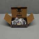 Office Chair Wheels 2" Desk Chair Caster Wheels Smooth Roller Style Quiet for Carpet and Hardwood Floors Universal Fit 11x22 mm Set of 5 Grey