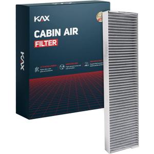 KAX Fresh Breeze Cabin Air Filter, CF10141 Replacement for Chevy Equinox 2005-2009, Vue 2002-2007, Torrent 2006-2009, XL-7 2007-2009, w/ Activated Carbon Passenger Compartment Air Filter