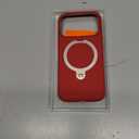 TORRAS Q3 Silicone 360 Spin for iPhone 17 Pro Case with Stand, Fit for MagSafe, Magnetic Ring Kickstand with Camera Control, Liquid Silicone Rubber Soft Phone Case for iPhone 17 Pro 6.3'', Red