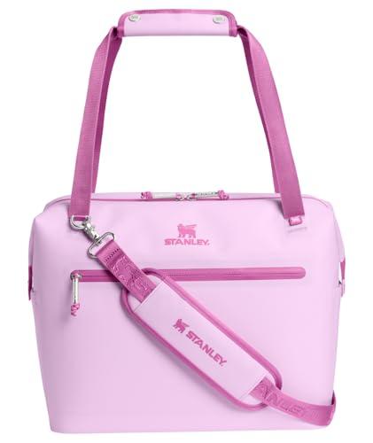 Stanley All Day Julienne Max Soft Cooler Bag and Lunch Box 20 Quarts | 30 Can Cooler with Handles and Strap | Stays Cold for a Day | Insulated Travel Bag with Zipper | BPA-Free | Soft Orchid