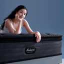 Queen Mattress, 12 Inch Cooling Gel Memory Foam - Medium Firm Hybrid Mattress in a Box, Fiberglass-Free, Soft Knit Cooling Cover, Motion Isolation, CertiPUR-US Certified
