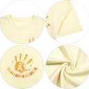 Childhood Cancer Awareness Shirt Women in September We Wear Gold Tshirt Gold Ribbon Pediatric Cancer Short Sleeve Tops (M)