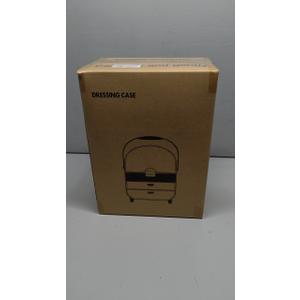 Makeup Organizer Countertop, Skincare Holder Bathroom Counter Organizer, Storage Box Cosmetic Display Cases, Teen Girl Gifts Make up Organizers for Vanity, Dresser (Rose Gold)