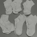 DoSmart Kids Ankle Socks Boys Girls Youth Teen Athletic Short Cotton Breathable Quarter Seamless Running Sock 6 Pairs