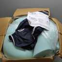 Serta ThermaGel Cooling, Pressure-Relieving Memory Foam Mattress Topper, 3 Inch, Queen,Blue