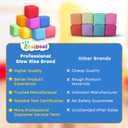 Squishy Fidget Toys for Kids, 8Pcs Dough Stress Cube for Stress Relief, Pull Stretch Sensory Squeeze Toys, Classroom Prize Box Toys,Slow Rising Stress Balls, Party Favors for Kids Adults
