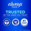 Always Ultra Thin, Size 3 Extra Heavy Long Absorbency, Multipack, with Wings, Unscented, 38 Count x 3 Packs (114 Count Total)