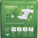 FitRight OptiFit Extra Adult Briefs, Incontinence Diapers with Tabs, Moderate Absorbency, 2XL, 60 to 70", 20 Count (Pack of 4)
