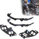XQSMWF Front Headlight Guide Support Bracket Set Left & Right Side Compatible with Volkswagen Golf GTI MK6 2009-2013 Cabriolet 2012-2016, Replace 5K0807228A 5K0807572 5K0807571 5K0807227A
