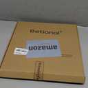 Betionol Diamond Painting Frames, Display 12x12in/30x30cm Diamond Painting Pictures or Photos, Brown Natural Solid Wood Picture Frame with Acrylic Protection Glass, Back Mat And Hanging Kit