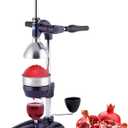 Tribest Pro MJP-105 XL Professional Manual Cold Press Juicer Machine for Pomegranates and Citrus (Purple)